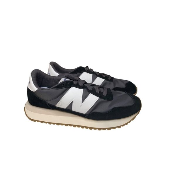 Size 10D New Balance Gray 237 V1 Black with Magnet MS237GA - Picture 1 of 8